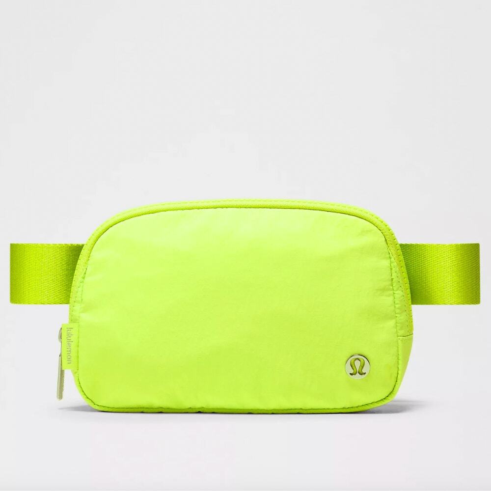 NEW Lululemon Everywhere Crossbody Belt Bag 1L - Fluorescent Green Neon